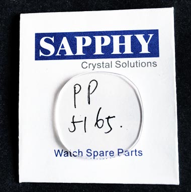 Patek Philippe 5165 cristal de reparación