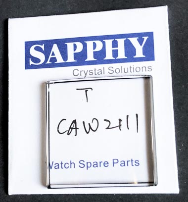 Tag Heuer CAW2111 cristal de reparación