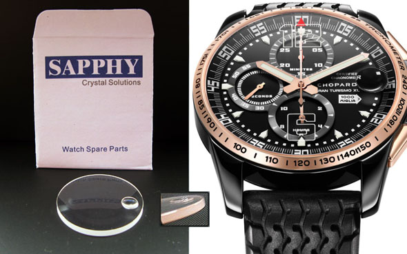 Reloj Chopard Mille Miglia Speed ​​Black Power Control cristal zafiro