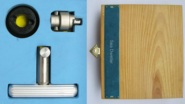 Key & die Oyster Gehäuseöffner für Rolex Sea-Dweller Deepsea 116660 36,5 mm