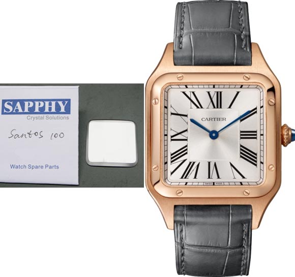 Cartier MEN SANTOS DE CARTIER ซ่อมนาฬิกา AAA w2sa0006 w2sa0007 w2sa0008