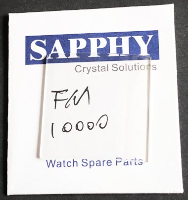 Franck Muller 10000 reparatie kristal