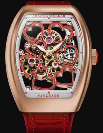 Franck Muller VANGUARD LADY SKELETON ซ่อมนาฬิกา AAA V 32 S6 SQT V 32 S6 SQT D