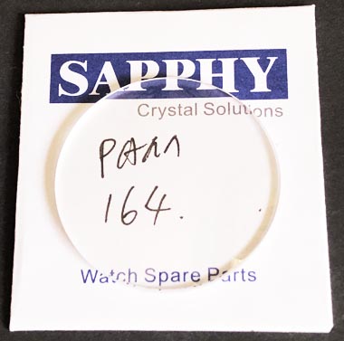 Cristal de réparation Panerai PAM164