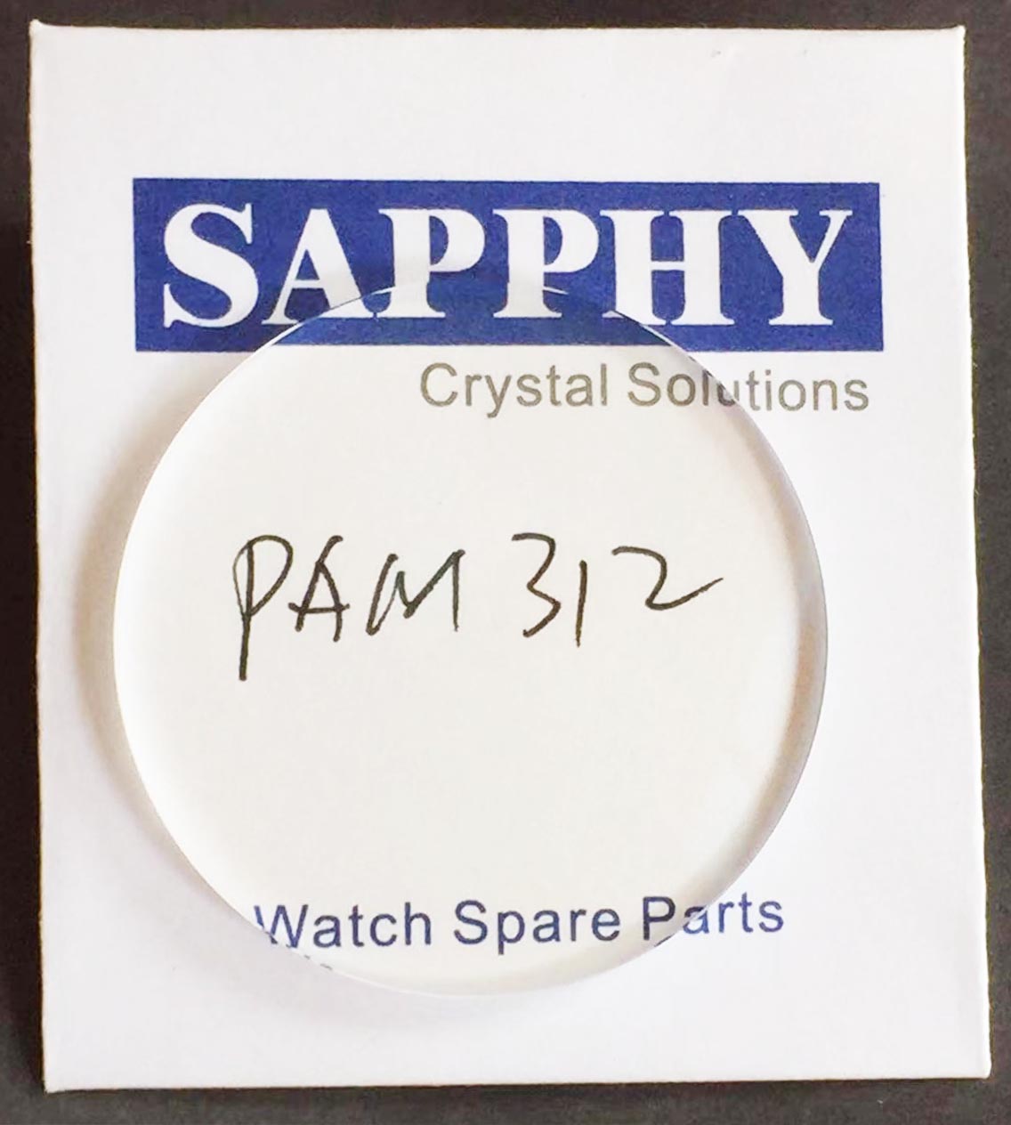 Panerai PAM312 reparera kristall