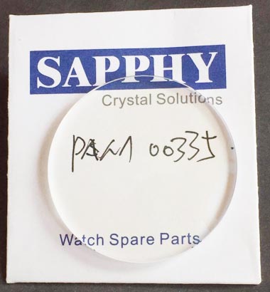 Panerai PAM335 membaiki Kristal