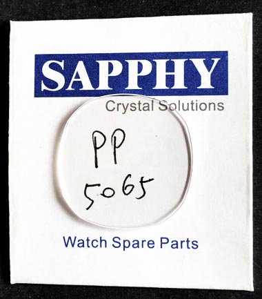 Patek Philippe 5065 reparations kristall