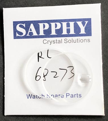 Rolex 68273 reparatii cristal