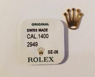 Rolex Cal. 1400-2949, Piñón deslizante.