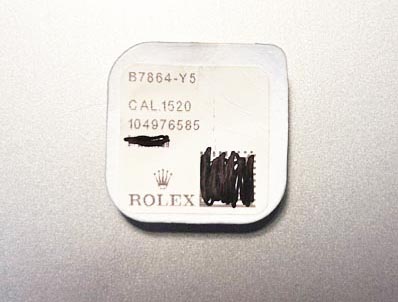 Rolex Cal. 1520-7864, personal de equilibrio. NOS