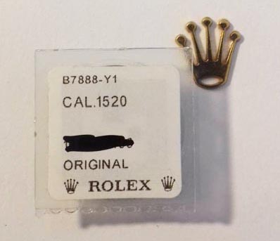 Rolex Cal. 1520-7888, rueda de minutos. NOS.