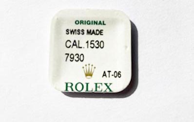 Rolex Cal. 1530-7930. Amortiguador para el equilibrio-parte superior. NOS.