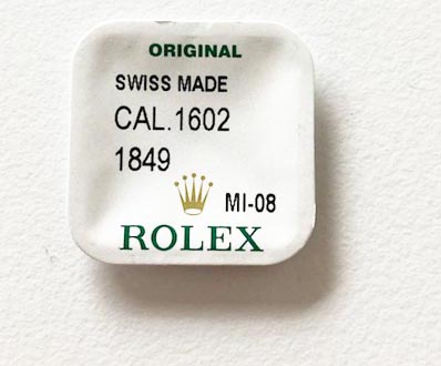 Rolex Cal. 1602-1849, Palanca de ajuste. NOS.
