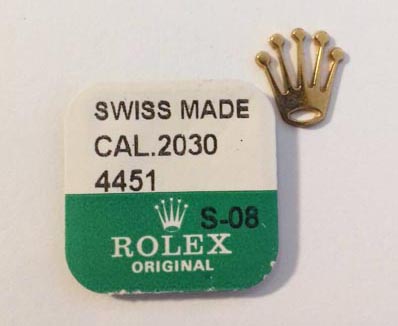 Rolex Cal. 2030-4451, Yugo para piñón deslizante. NOS.