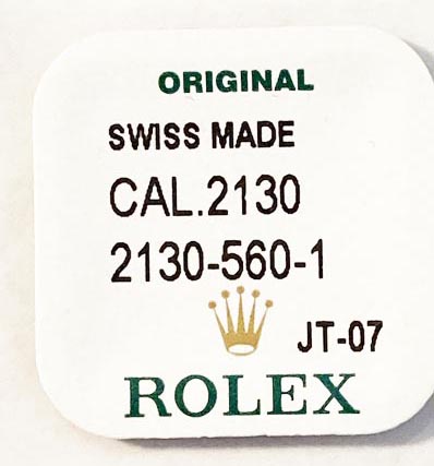 Rolex Cal. 2130-560-1, Primavera-clip de oscilación de peso: 0,15 mm. NOS.