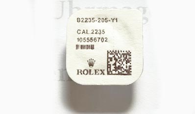 Rolex Cal. 2235-205. Piñón deslizante. NOS.