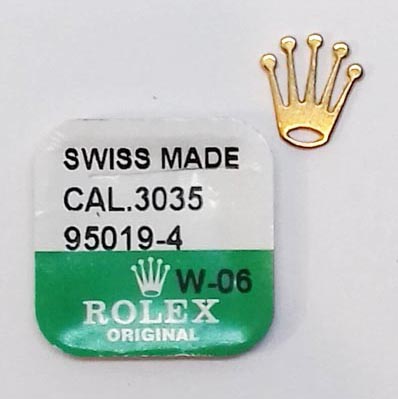Rolex Cal. 3035-95019-4, Resorte para ajuste interno para equilibrio-superior / inferior