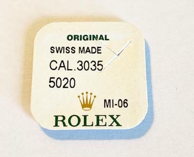 Rolex Cal. 3035-5020, el Equilibrio personal.