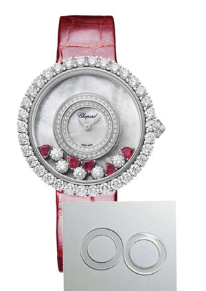 Chopard Happy Diamonds safirni kristali repair