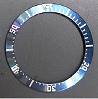 OMEGA SEAMASTER inserto lunetta per 300M 2541.80 USD8/pc bianco carattere blu