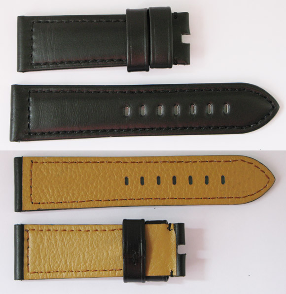 Leather bands for panerai 24mm