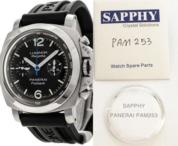 PANERAI PAM253 Sửa chữa tinh thể sapphire