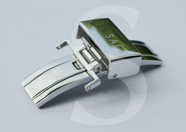 Butterfly strap buckle 18mm strap buckle brushed 24mm strap buckles brushed remplacement