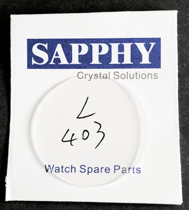 A.Lange & Söhne 403 cristal de réparation