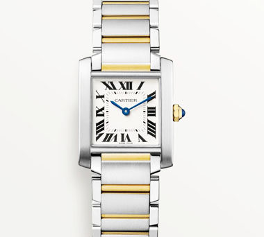 Cartier Tank Francaise Ремонт кристали