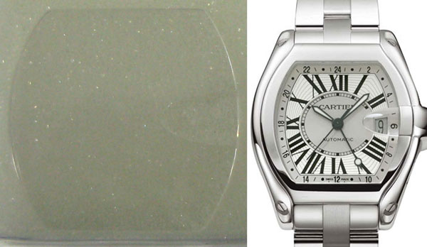 Cartier roadster repair W62032X6 crystal