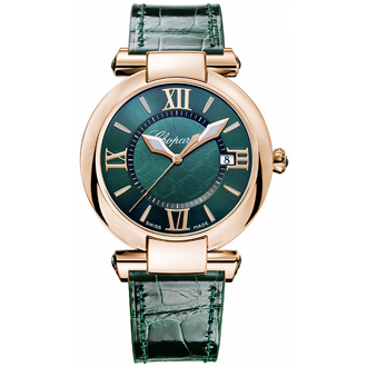 Chopard Imperiale Rose Gold Ladies Watch 384221 クリスタルを修理する
