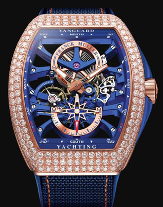 . Franck Muller V 45 S6 SQT YACHTING ANCHOR SKELETON AAAを修復する