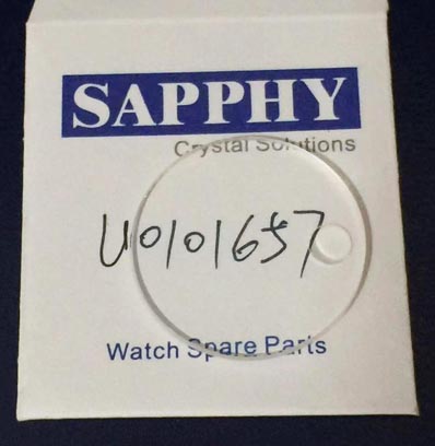 Montblanc U0101657 Reparatur glas