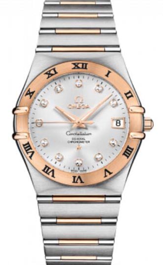 Omega Constellation safirni AAA 123.10.35.20.01.001 123.10.35.20.01.002