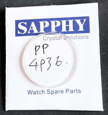 Patek Philippe 4936 reparatii cristal