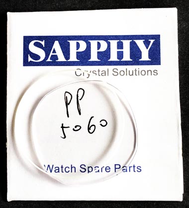 Patek Philippe 5060 Reparatur glas