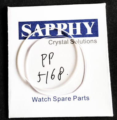 Patek Philippe 5168 repair crystal