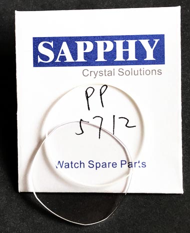 Patek Philippe 5712 repair crystal