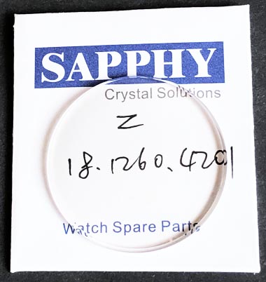 Zenith 18.1260.4201 Reparaturkristall