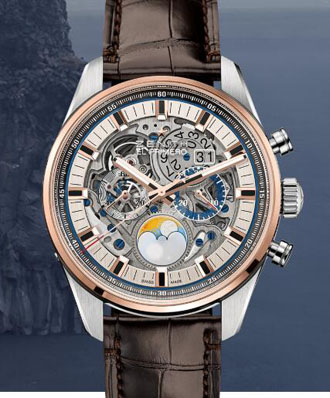 Zenith CHRONOMASTER El Primero Grande Date Full Open ремонт AAA 51.2530.4047/78.C810