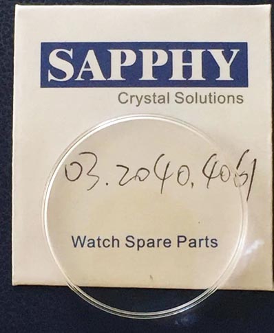 Zenith El Primero Chronomaster 03.2040.4061 cristallo di riparazione