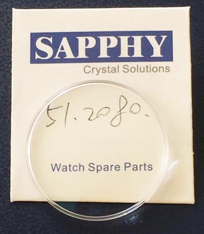 Zenith El Primero Chronomaster 51.2080.4021 cristallo di riparazione