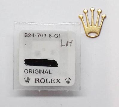 Rolex 18kt Gold Crown 24-703-8
