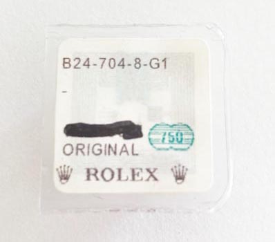 Rolex 18kt. Gold crown, 24-704-8.