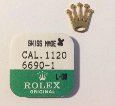 โรเล็กซ์ ROLEX แคล 1120-6690-1,เมนสปริง,ความแข็งแรงอ่อนแอ ไม่