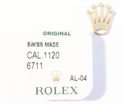 โรเล็กซ์ ROLEX แคล 1120-6711 ล้อถอยหลังด้วยการคลิก ไม่