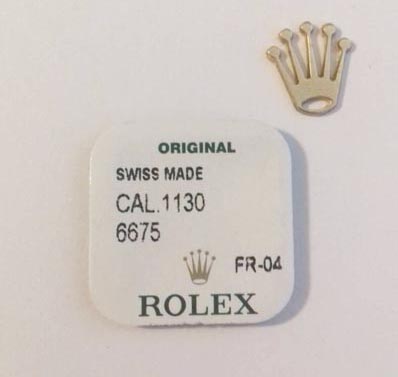 rolex Cal. 1130-6675, driving wheel over third wheel.