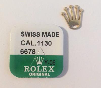 Rolex Cal. 1130-6678, screw for second pinion friction spring. NOS.
