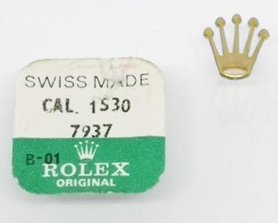 Rolex Cal. 1530-7937 cap jewel for escape wheel – upper/lower. NOS.