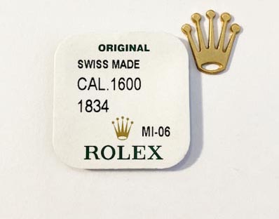 Rolex Cal. 1600-1834, Balance staff. NOS.